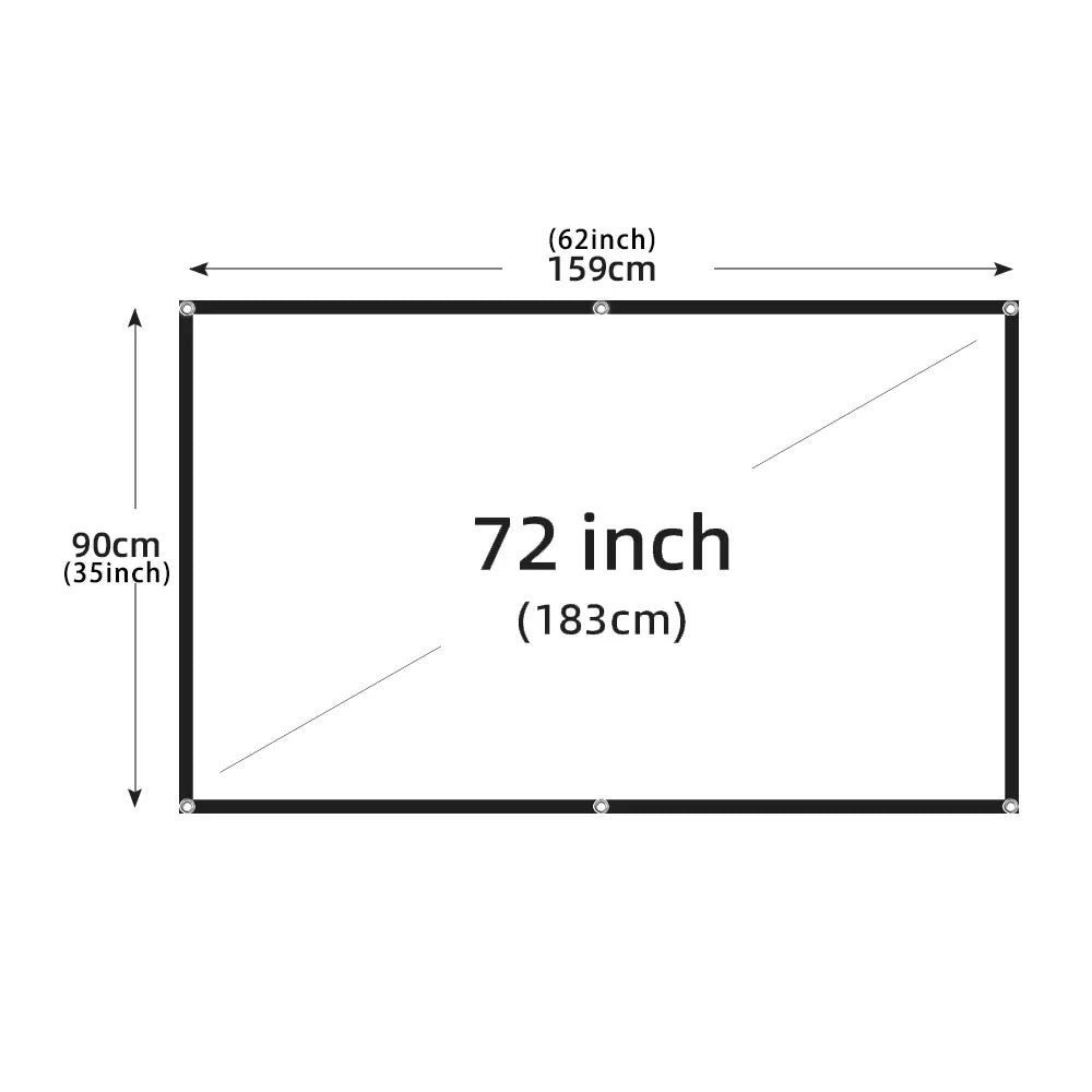 Projection Curtain 16:9