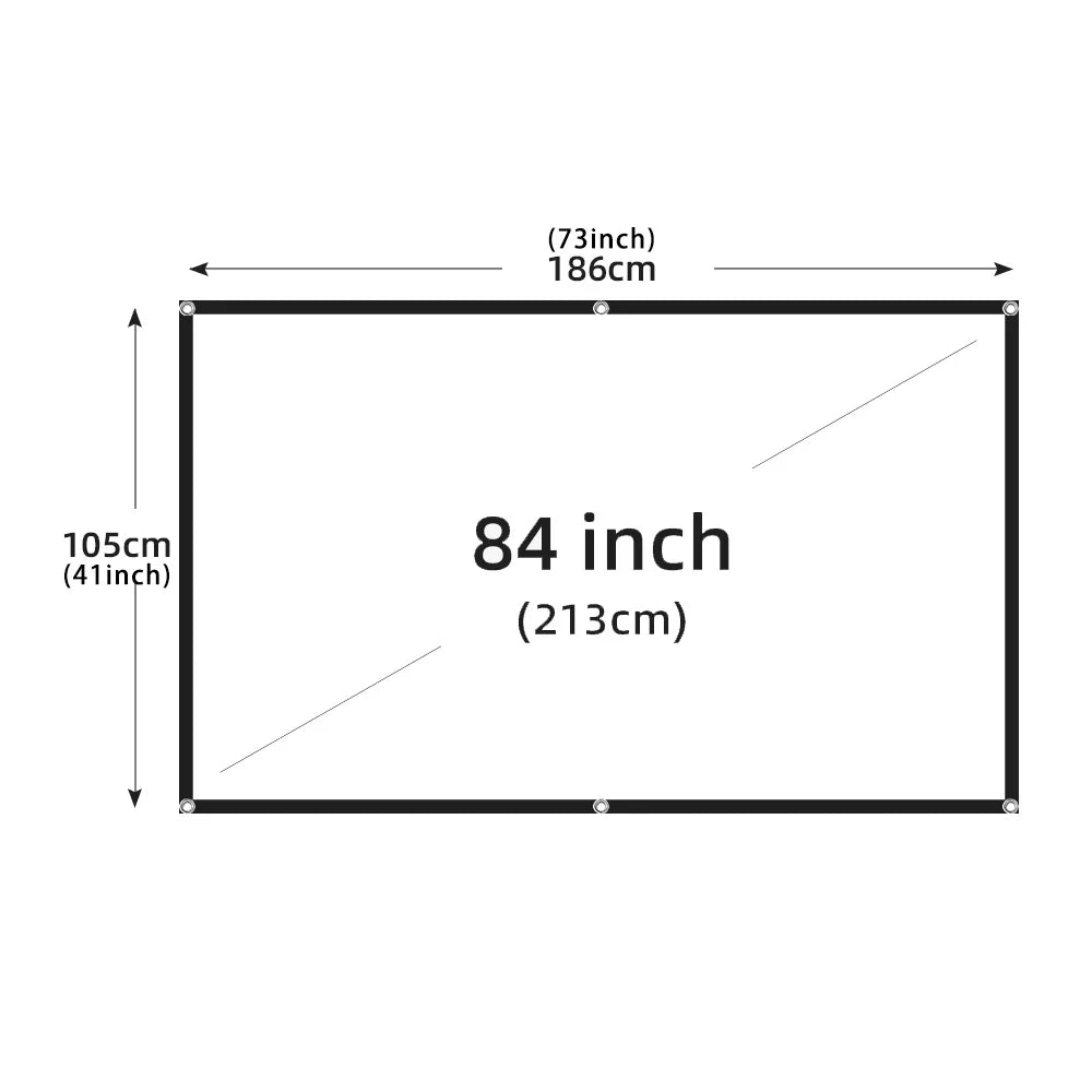 Projection Curtain 16:9